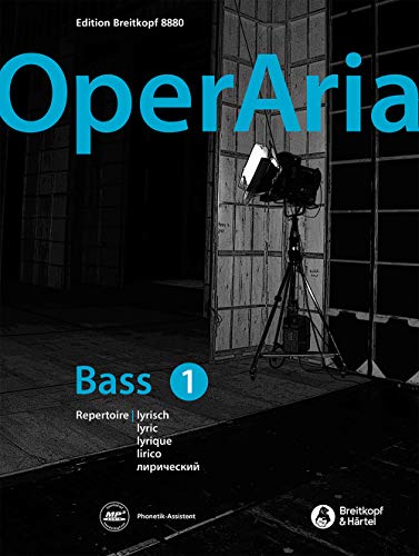 OperAria Bass Band 1: lyrisch (EB 8880): Repertoiresammlung / Vokalcoach