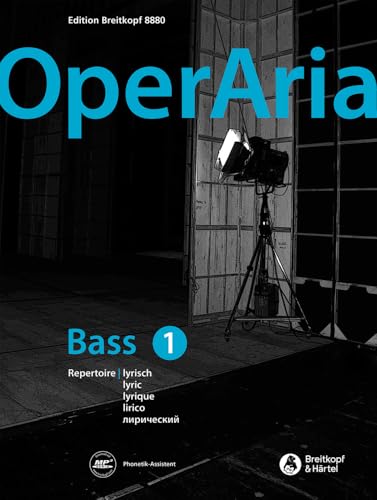 OperAria Bass Band 1: lyrisch (EB 8880): Repertoiresammlung / Vokalcoach von Breitkopf & Härtel