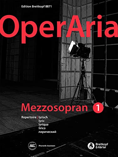 OperAria Mezzosopran Band 1: lyrisch (EB 8871): Repertoiresammlung / Vokalcoach von Breitkopf & Härtel