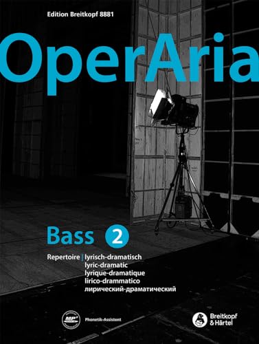 OperAria Bass Band 2: lyrisch-dramatisch (EB 8881) Repertoiresammlung / Vokalcoach