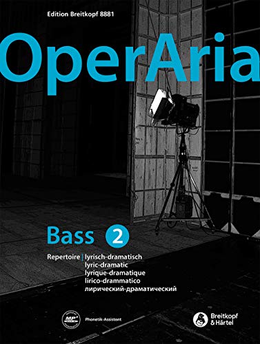 OperAria Bass Band 2: lyrisch-dramatisch (EB 8881) Repertoiresammlung / Vokalcoach von Breitkopf & Härtel