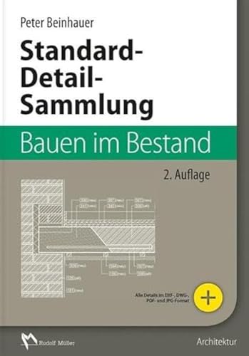 Standard-Detail-Sammlung Bauen im Bestand: Alle Details im DXF-, DWG-, PDF- und JPG-Format