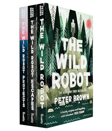 Piccadilly Press UK Ltd Die 3-bändige Buchsammlung der Wild Robot-Reihe (Der Wild Robot, Der Wild Robot entkommt und Der Wild Robot beschützt)