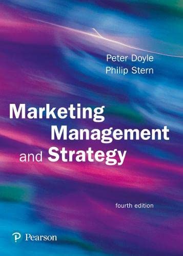 Marketing Management And Strategy