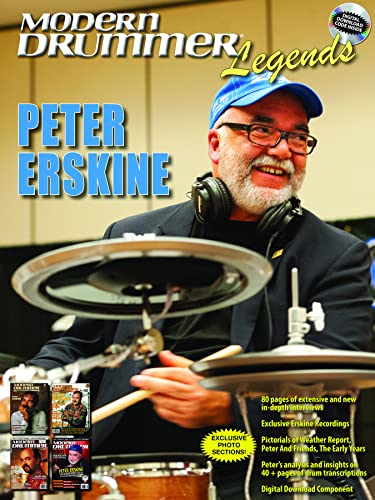 Modern Drummer Legends: Peter Erskine: Peter Erskine: Book With Exclusive Erskin Recordings, Interviews and Photos von Modern Drummer