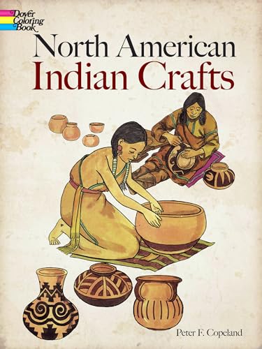 North American Indian Crafts (Dover Native American Coloring Books) von Dover Publications