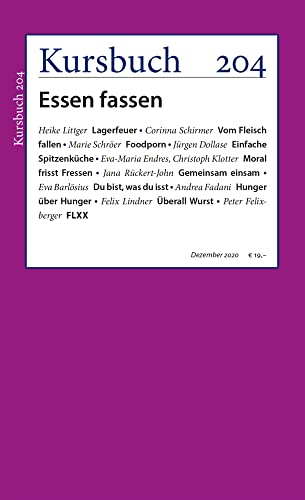 Kursbuch 204: Essen fassen von Kursbuch