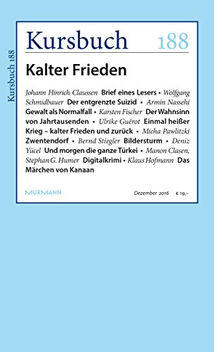 Kursbuch 188: Kalter Frieden