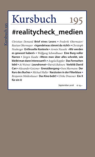Kursbuch 195: #realitycheck_medien von Kursbuch