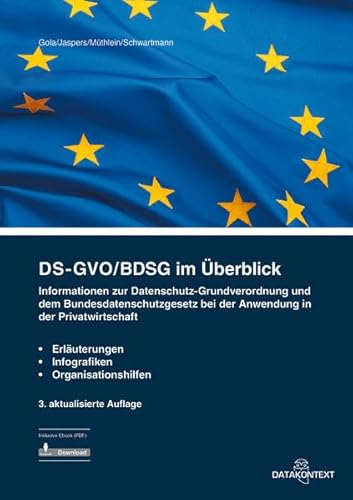 Datenschutz-Grundverordnung im Überblick: Informationen zur DS-GVO bei der Anwendung in der Privatwirtschaft Erläuterungen, Infografiken und Organisationshilfen
