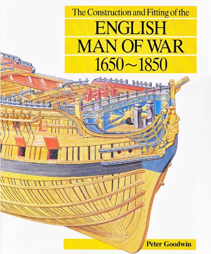 The Construction and Fitting of the English Man of War: 1650-1850 von Naval Institute Press
