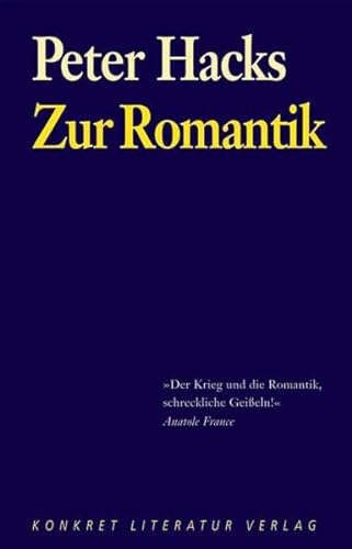 Zur Romantik von Konkret Literatur Verlag