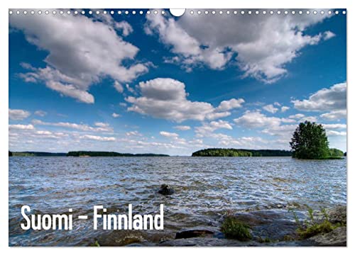 Suomi – Finnland (Wandkalender 2024 DIN A3 quer), CALVENDO Monatskalender
