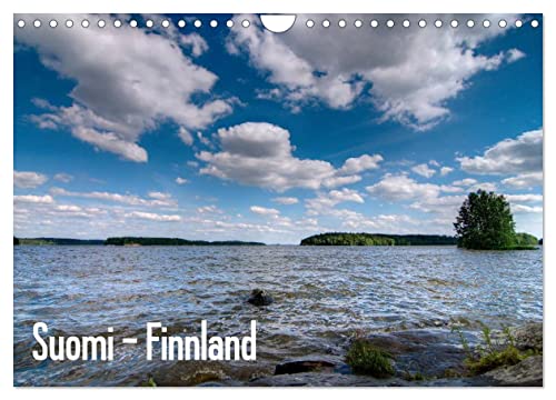 Suomi – Finnland (Wandkalender 2024 DIN A4 quer), CALVENDO Monatskalender