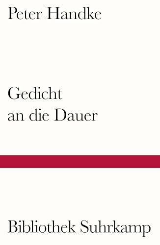 Gedicht an die Dauer (Bibliothek Suhrkamp)