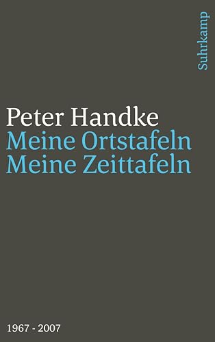 Meine Ortstafeln - Meine Zeittafeln: 1967 - 2007 Meine Ortstafeln - Meine Zeittafeln: 1967 - 2007 von Suhrkamp Verlag AG
