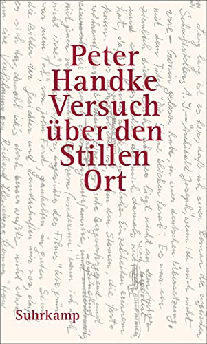 Versuch über den Stillen Ort von Suhrkamp Verlag AG