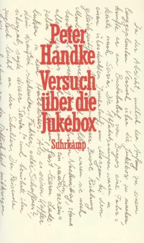 Versuch über die Jukebox: Erzählung Versuch über die Jukebox: Erzählung