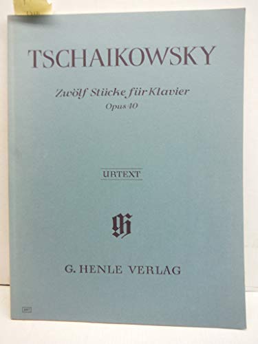 Zwölf Stücke für Klavier op. 40: Instrumentation: Piano solo (G. Henle Urtext-Ausgabe) von HENLE VERLAG