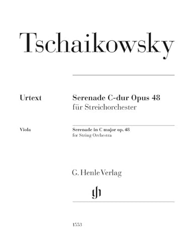 Serenade C-dur op. 48 für Streichorchester; Viola Einzelstimme von G. Henle Verlag