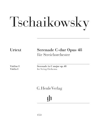 Serenade C-dur op. 48 für Streichorchester; Violine 1 Einzelstimme von G. Henle Verlag