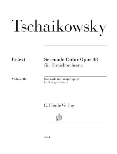 Serenade C-dur op. 48 für Streichorchester; Violoncello Einzelstimme von G. Henle Verlag
