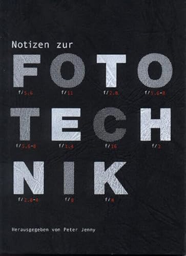 Notizen zur Fototechnik Notizen zur Fototechnik von Vdf Hochschulverlag AG
