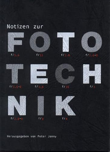 Notizen zur Fototechnik von Vdf Hochschulverlag AG