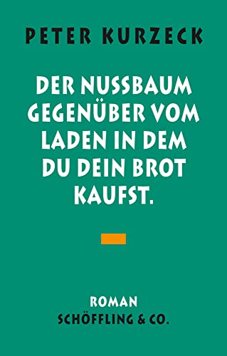 Der Nußbaum gegenüber vom Laden, in dem du dein Brot kaufst: Die Idylle wird bald ein Ende haben! Der Nußbaum gegenüber vom Laden, in dem du dein Brot kaufst: Die Idylle wird bald ein Ende haben! von Schöffling