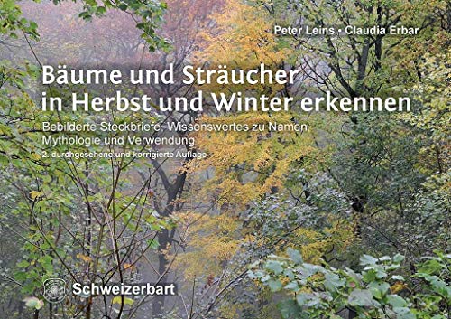 Bäume und Sträucher in Herbst und Winter erkennen: Bebilderte Steckbriefe, Wissenswertes zu Namen, Mythologie und Verwendung von Schweizerbart Sche Vlgsb.
