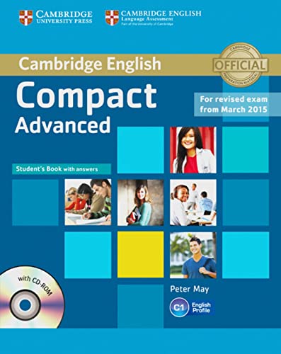 Compact Advanced: Student’s Book with answers with CD-ROM von Klett Sprachen GmbH