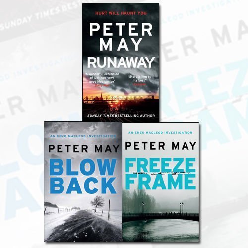 Peter May An Enzo Macleod Investigation 3 Books Bundle Collection (Runaway,Blowback: An Enzo Macleod Investigation (The Enzo Files),Freeze Frame: An Enzo Macleod Investigation (The Enzo Files))