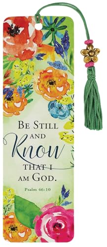 Be Still and Know That I Am God Beaded Bookmark von Peter Pauper Press