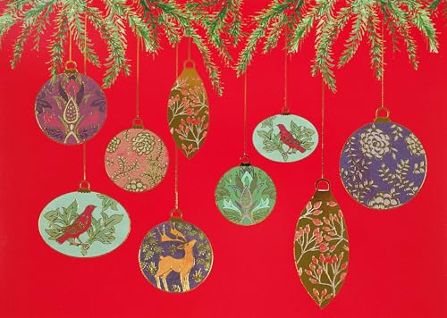 Golden Ornaments Holiday Cards von Peter Pauper Press