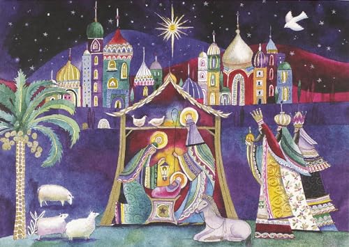 Nativity Deluxe Holiday Cards von Peter Pauper Press