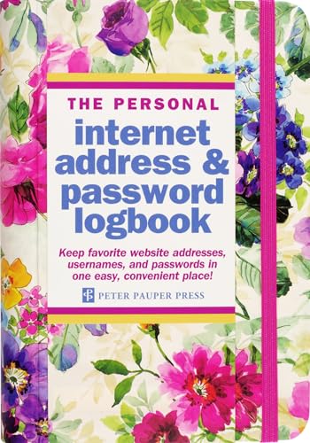 Peony Garden Internet Address & Password Logbook Peony Garden Internet Address & Password Logbook