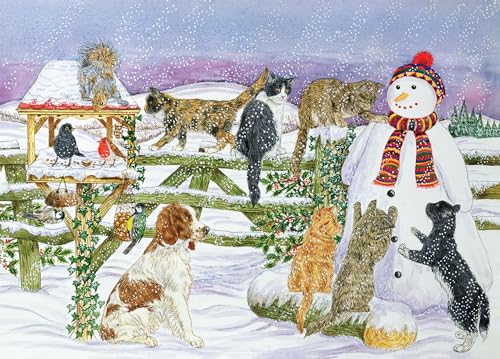 Snowman and Friends Jigsaw Puzzle: 1000 Pieces