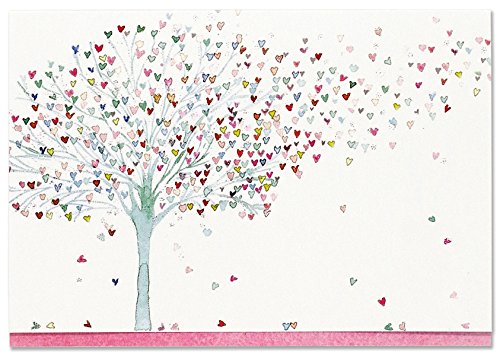 Tree of Hearts Note Cards