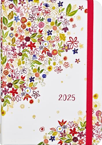 2025 Floral Daydream Weekly Planner (16 months, Sept 2024 to Dec 2025)