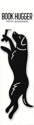 Black Lab Metal 'Hanging' Bookmark (Book Hugger series) von Peter Pauper Press