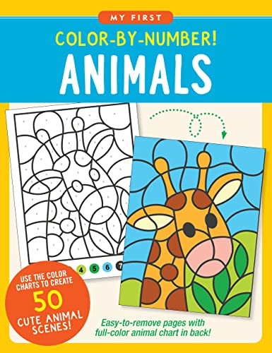 Color-by-number! Animals Color-by-number! Animals von Peter Pauper Press