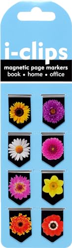 Flowers i-clip Magnetic Page Markers von Peter Pauper Press