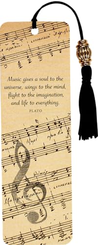 Music Beaded Bookmark