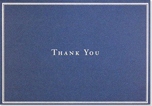 Navy Blue Thank You Notes von Peter Pauper Press