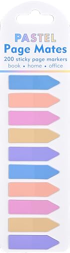 Pastel Page Mates (Set of 200 Sticky Notes)