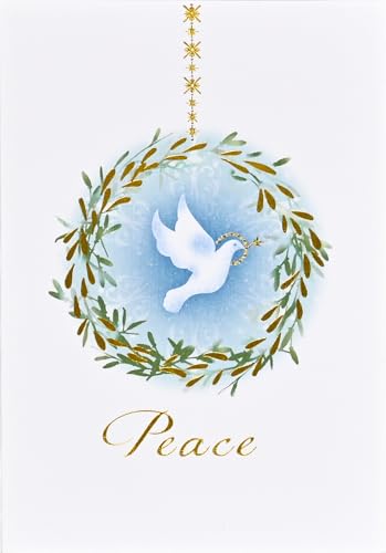 Peaceful Tidings Small Boxed Holiday Cards (20 cards, 21 self-sealing envelopes) von Peter Pauper Press