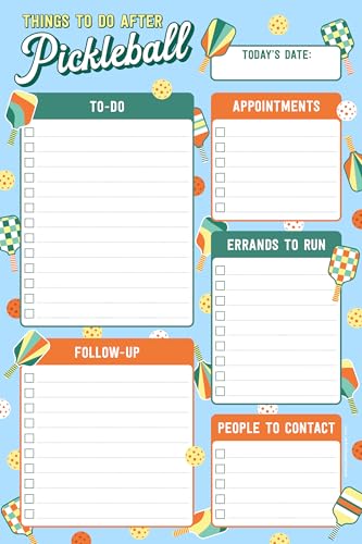 Pickleball Note Pad (60 sheets)