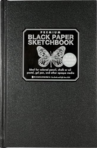 Premium Black Paper Sketchbook Premium Black Paper Sketchbook