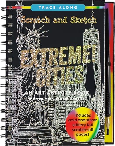 Scratch & Sketch Extreme Cities (Trace Along)