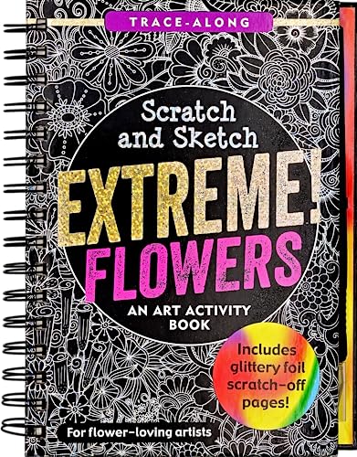 Scratch & Sketch Extreme Flowers von Peter Pauper Press